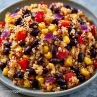 Black Bean Quinoa Salad in 30 Minutes