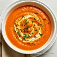 Butternut Carrot Ginger Soup: Roasted