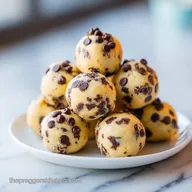 Chocolate Chip Cookie Dough Truffles