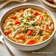 Ginger Chicken Noodle Soup in 40 Minutes