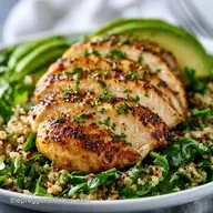 Grilled Chicken Nourish Bowl: Meal Prep