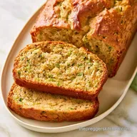 Moist Healthy Zucchini Bread with Applesauce