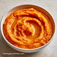 Roasted Zesty Indian Carrot Hummus