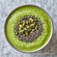 Iron Rich Spinach Smoothie in 5 Minutes