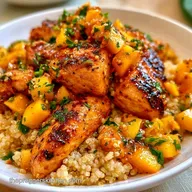 Mango Chipotle Chicken Bowl in 35 Min