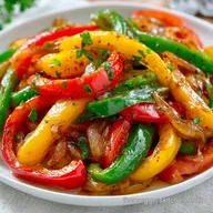 Saut&eacute;ed Peppers and Onions in 20 Minutes
