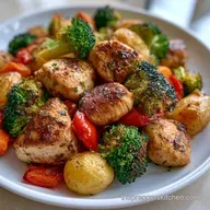 Sheet Pan Chicken with Baby Potatoes