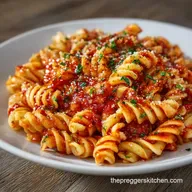 Simple OnePot Pregnancy Pasta for 4
