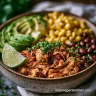 Slow Cooker Chicken Burrito Bowl 6 Serv.
