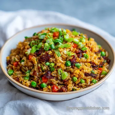Authentic Fried Rice with Crispy Tofu in 25 Minutes