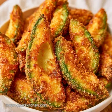 Baked Avocado Fries in 30 Minutes Recipe Card