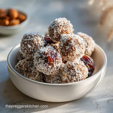 High Calcium Dairy Free Pregnancy Snack in 10 Mins Recipe Card