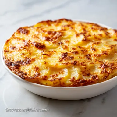 Scalloped Potatoes with White Cheddar in 1 Hour 30 Minutes