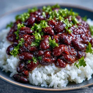 Chipotle Black Bean Bowl for 4 Servings Recipe Card
