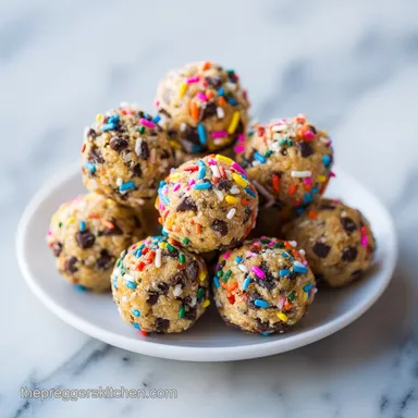 Chocolate Chip Cookie Dough Truffles: 25-Minute Recipe Recipe Card