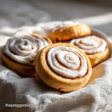Cinnamon Roll Sugar Cookies: A Soft and Chewy Holiday Recipe Recipe Card