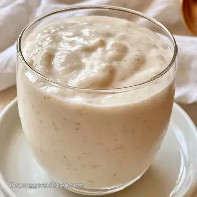 Coconut Banana Smoothie in 5 Minutes Recipe Card