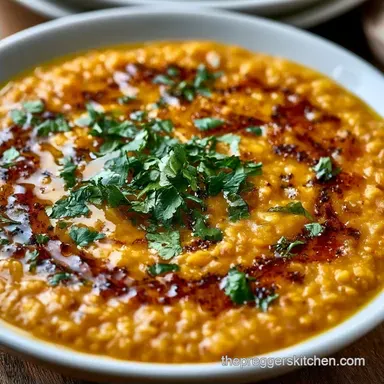 Lentil Dal with Coconut Milk