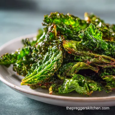 Crispy Kale Chips Recipe for 4 Servings