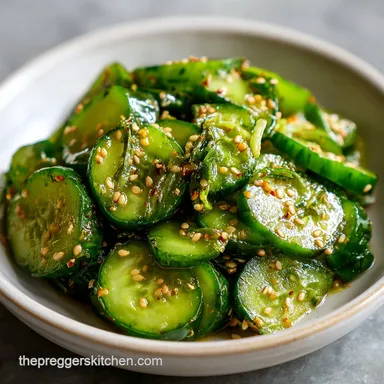 Homemade Pickles in 20 Minutes Recipe Card