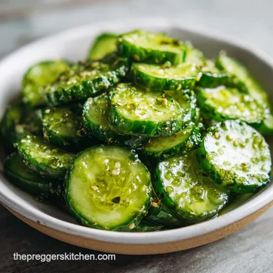 Homemade Pickles in 20 Minutes