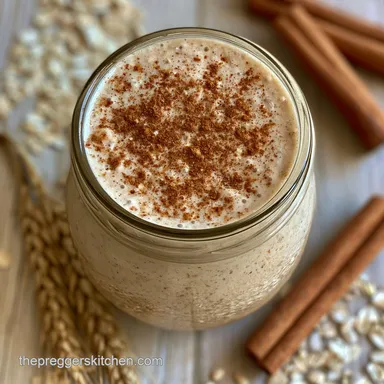 Pregnancy Date Cinnamon Roll Smoothie