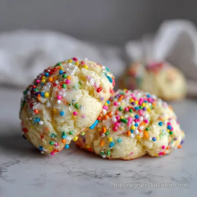 Cake Mix Cookies: 15-Minute Recipe for 24 Servings Recipe Card