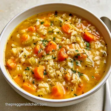 Easy Chicken Rice Soup in 30 Minutes