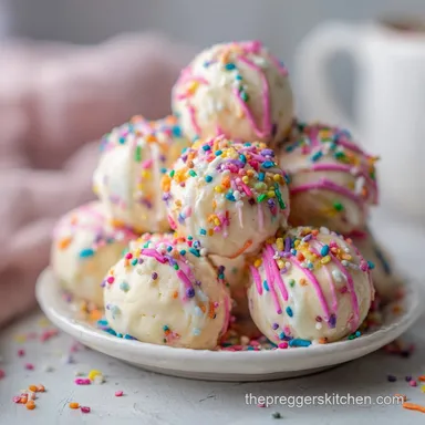 Sugar Cookie Truffles Recipe: 24 Creamy Bites in 65 Minutes Recipe Card