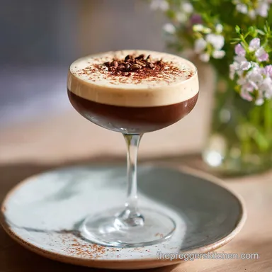 Espresso Martini Mocktail Recipe for Velvety Sips Recipe Card