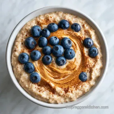 First Trimester Oatmeal Bowl in 15 Minutes