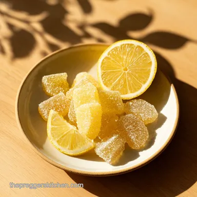 Ginger Lemon Gummies for Morning Sickness: 15 Minute Recipe