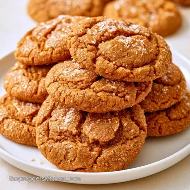 Ginger Molasses Cookies in 20 Minutes Recipe Card