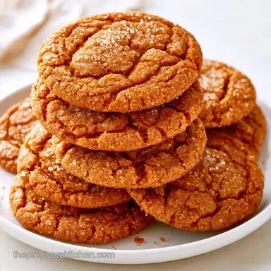 Ginger Molasses Cookies in 20 Minutes