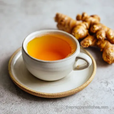 Ginger Tea for Morning Sickness Recipe in 5 Minutes Recipe Card