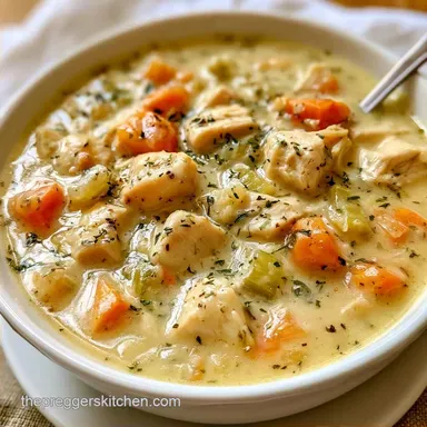 Greek Lemon Chicken Soup in 40 Minutes