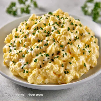 Greek Yogurt Egg Salad for 4 Servings Recipe Card
