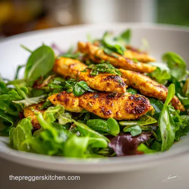 Grilled Chicken Salad in 30 Minutes Recipe Card
