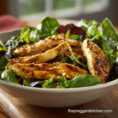 Grilled Chicken Salad in 30 Minutes