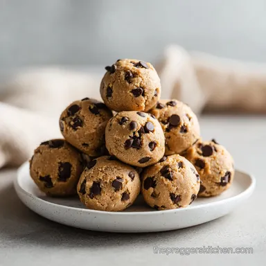 Healthy Cookie Dough No Raw Eggs in 10 Minutes Recipe Card