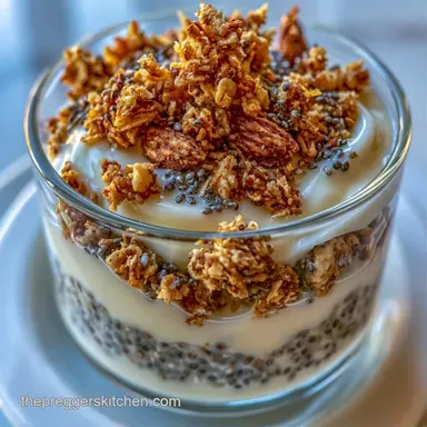Healthy Greek Yogurt Parfait in 5 Minutes Recipe Card
