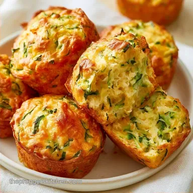 Zucchini Muffins with Greek Yogurt