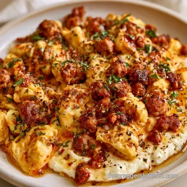 High Protein Breakfast Bowl in 20 Minutes Recipe Card