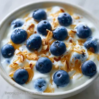 Almond Greek Yogurt Bowl in 5 Minutes