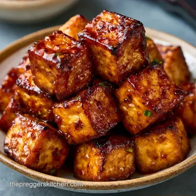 High Protein Tofu Bowl Meal Prep Recipe Card