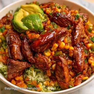 Beef Burrito Bowl in 35 Minutes