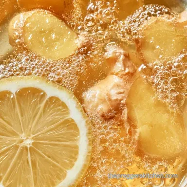 Honey Lemon Ginger Tea in 10 Minutes Recipe Card