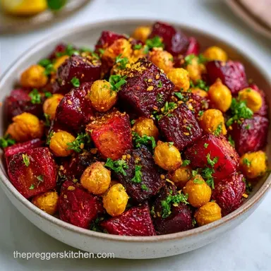 Iron Nourish Bowl with Roasted Beets