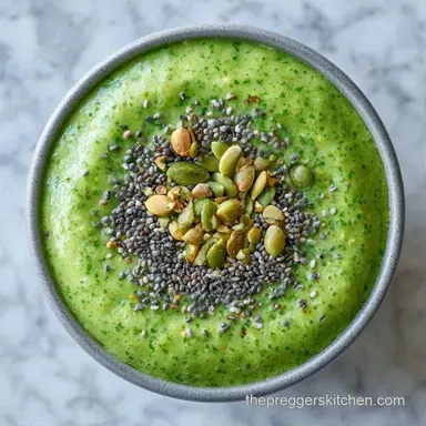 Iron Rich Spinach Smoothie in 5 Minutes Recipe Card