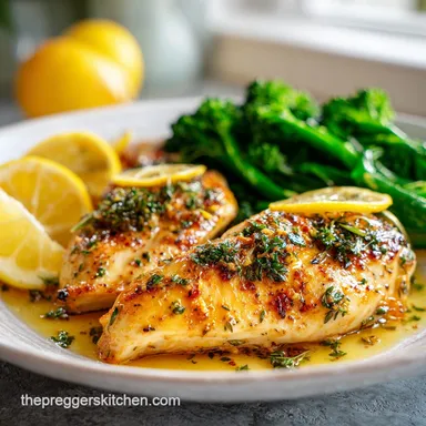 Lemon Herb Chicken for Diabetics in 35 Minutes